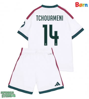 Real Madrid Aurelien Tchouameni #14 Replika Babytøj Hjemmebanesæt Børn 2026-27 Kortærmet (+ Korte bukser)